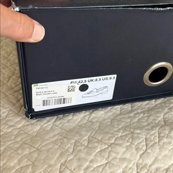 Black Tassel Loafers - Picture 2 of 4